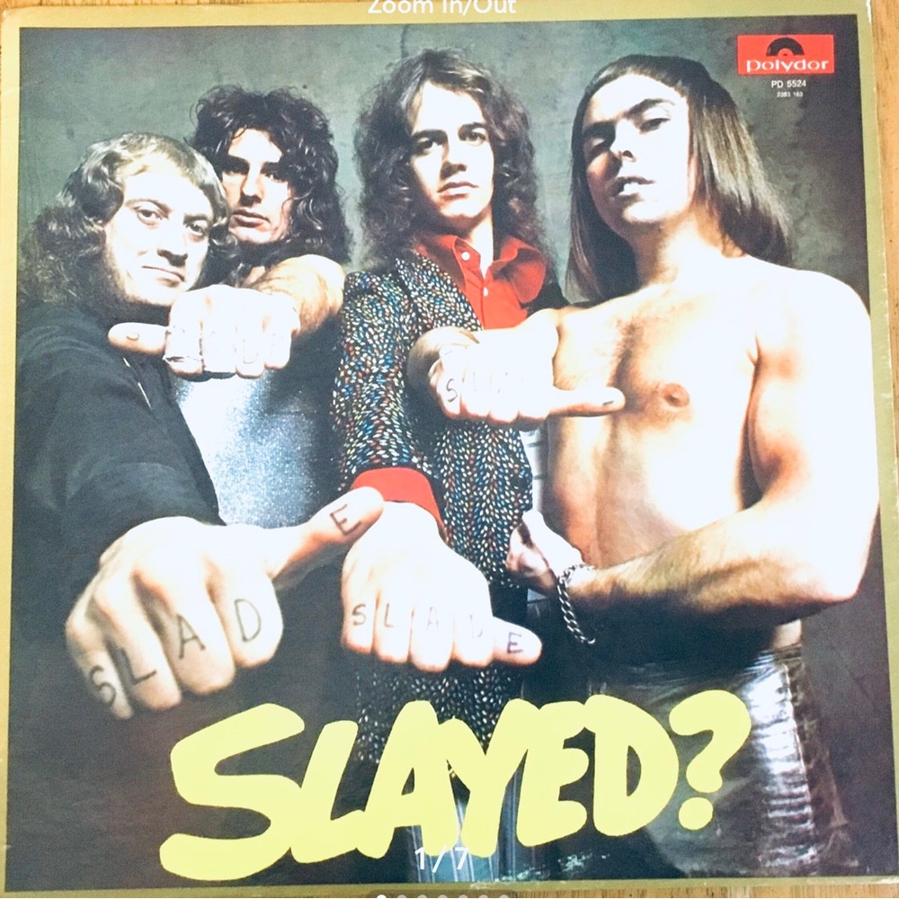 SLADE SLAYED 1972 LP VINYL ALBUM POLYDOR – PD 5524 NEAR MINT